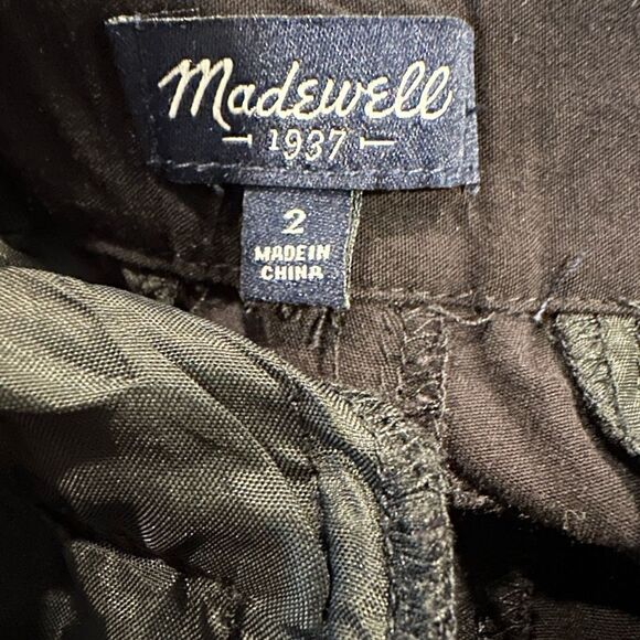 Madewell Delancey slouch trouser pant black - Picture 4 of 5